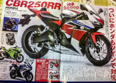 Lộ hình ảnh Honda CBR250RR mới trên tạp chí Nhật Bản