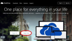 Lưu trữ đám mây OneDrive thế nào để được tặng 30 GB?