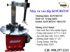 Máy tháo lốp xe máy, xe đạp điện.