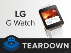 Ngắm LG G Watch được tháo rời hoàn toàn bới iFixit