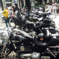 Ngày hội tụ của những chiếc Harley Davidson khủng của đại gia Sài Thành