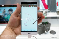 Ngoại hình và kiểu dáng của LG G3 Stylus giống hệt G3 cao cấp