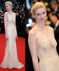 Những chiếc váy ren tuyệt đẹp trên thảm đỏ Cannes