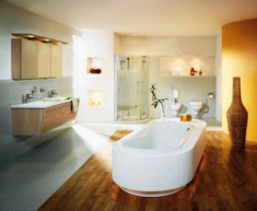 Phòng tắm thiết kế kiểu Bắc Âu