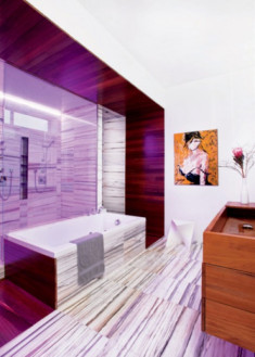 Phòng tắm thiết kế theo phong cách ‘Techno’