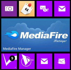 Quản lý và share file từ Mediafire trên điện thoại WP8