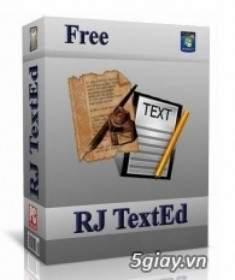 RJ TextEd Portable 8.65 - Trình Biên Tập Văn Bản Và Nguồn Chuyên Nghiệp
