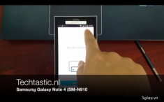 Samsung Galaxy Note 4 lộ diện trong video ngắn
