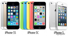 So sánh cấu hình iPhone 5S, iPhone 5C và iPhone 5