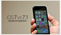 So sánh iOS 7.1 và iOS 7.0 bằng hình ảnh