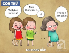 Sự khác biệt khi bạn nuôi con đầu và con thứ