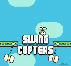 Swing Copters game mới cực khó của Ha Dong