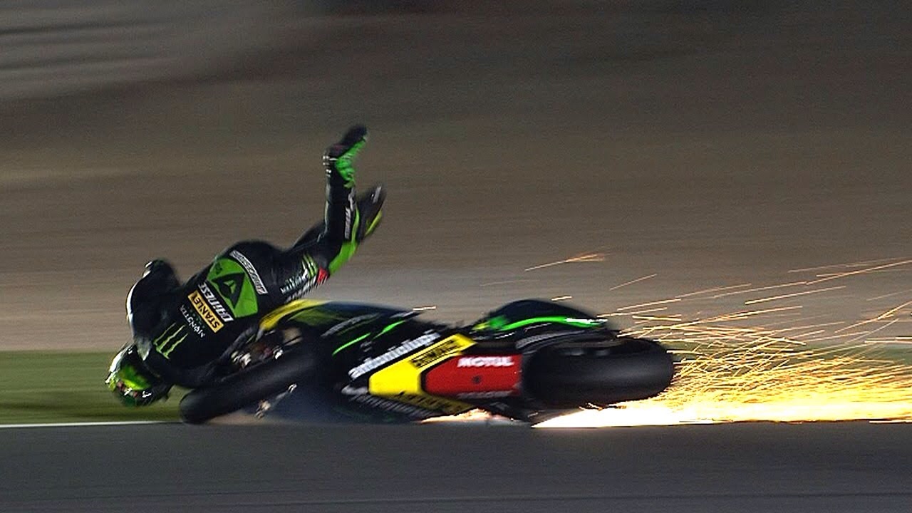 Tai nạn té ngã tại giải đua MotoGP 2014 chặng Qatar