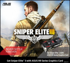 Tặng key Sniper Elite 3 khi mua bất kỳ sản phẩm nào thuộc dòng R9 từ ASUS.