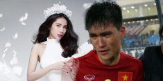 Thủy Tiên khóc cùng Công Vinh sau trận thua tại AFF suzuki cup 2014