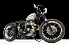 Triumph TR6 bobber Anh trên đất Mỹ