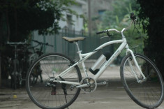 Tự chế xe đạp thường thành xe đạp điện 1tr500 1 bộ