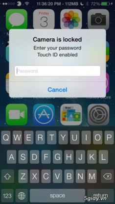 Tweak Applocker cập nhật: khóa app và folder bằng Touch ID cho iPhone 5S