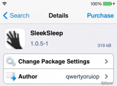 Tweak SleekSleep: bật/tắt chế độ ngủ cho iPhone bằng cảm biến tiệm cận