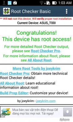[VIDEO] ROOT ZenFone4 100% thành công - ngay cả máy bị lỗi do root nhầm tool của Zen 5 