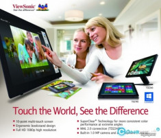 Viewsonic giới thiệu mẫu màn hình cảm ứng mới TD40 series