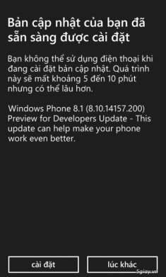 windowr phone 8.1 grd1 da co ban moi