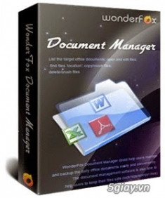 Wonderfox Document Manager - Phần mềm quản lý tài liệu đa năng