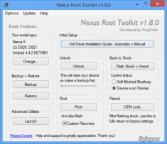 Wug‘s Root Toolkit công cụ hoàn hảo cho chiếc Nexus của bạn