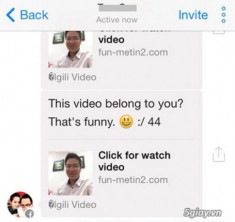 Xuất hiện virus lừa đảo trên Facebook Messenger