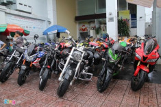 Yamaha R3 hội tụ cùng dàn môtô tại Sài Gòn