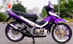 Yamaha Z125 màu tím của Biker Biên Hòa