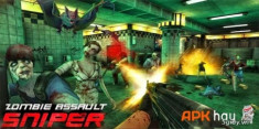 Zombie Assault:Sniper v1.10 Apk Mod Bắn zombie cực hay