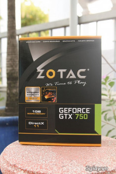 ZOTAC Geforce GTX 750 – Hiệu năng ổn định, tiết kiệm điện năng.