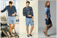 Cách mặc quần short nam đẹp theo xu hướng thời trang Hè 2015