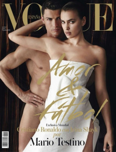 Choáng với hình ảnh khỏa thân của Cris Ronaldo xuất hiện trên tạp chí