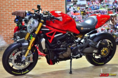 Ducati Monster 1200S độ siêu ngầu với dàn đồ chơi đầy hàng hiệu