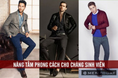 F5 Phong cách cho chàng sinh viên khi thu tới