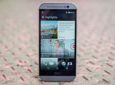 HTC one M8 với màn hình miễn chê