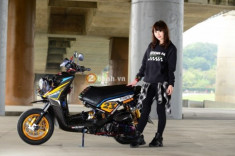 Yamaha BW‘S độ khủng của nữ biker cá tính