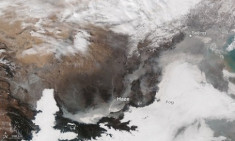Ảnh vệ tinh hé lộ thảm họa ô nhiễm không khí Trung Quốc
