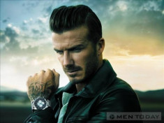 Bộ ảnh David Beckham quảng cáo đồng hồ sang trọng Breitling