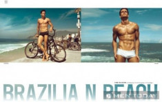 Caio Cesar khoe cơ thể khỏe khoắn trên bãi biển của Brazil