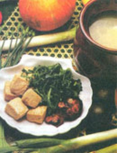 Canh la hán, cải xoong