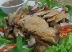 Dạ dày chiên cay