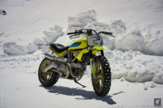 Ducati Scrambler Artika chiến binh đường tuyết