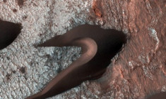Đụn cát hình đỉa trên sao Hỏa