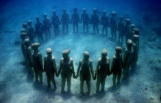 Hình ảnh ấn tượng tại Bảo tàng dưới nước Cancun