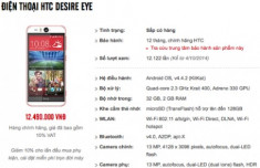 HTC Desire Eye chính hãng có giá 12,5 triệu đồng