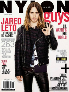 Jared Leto bụi bặm và phá cách trên tạp chí Nylon Guys