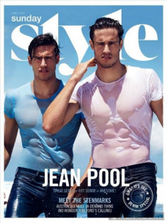 Jordan và Zac Stenmark khoe vẻ nam tính trên Sunday Style Australia